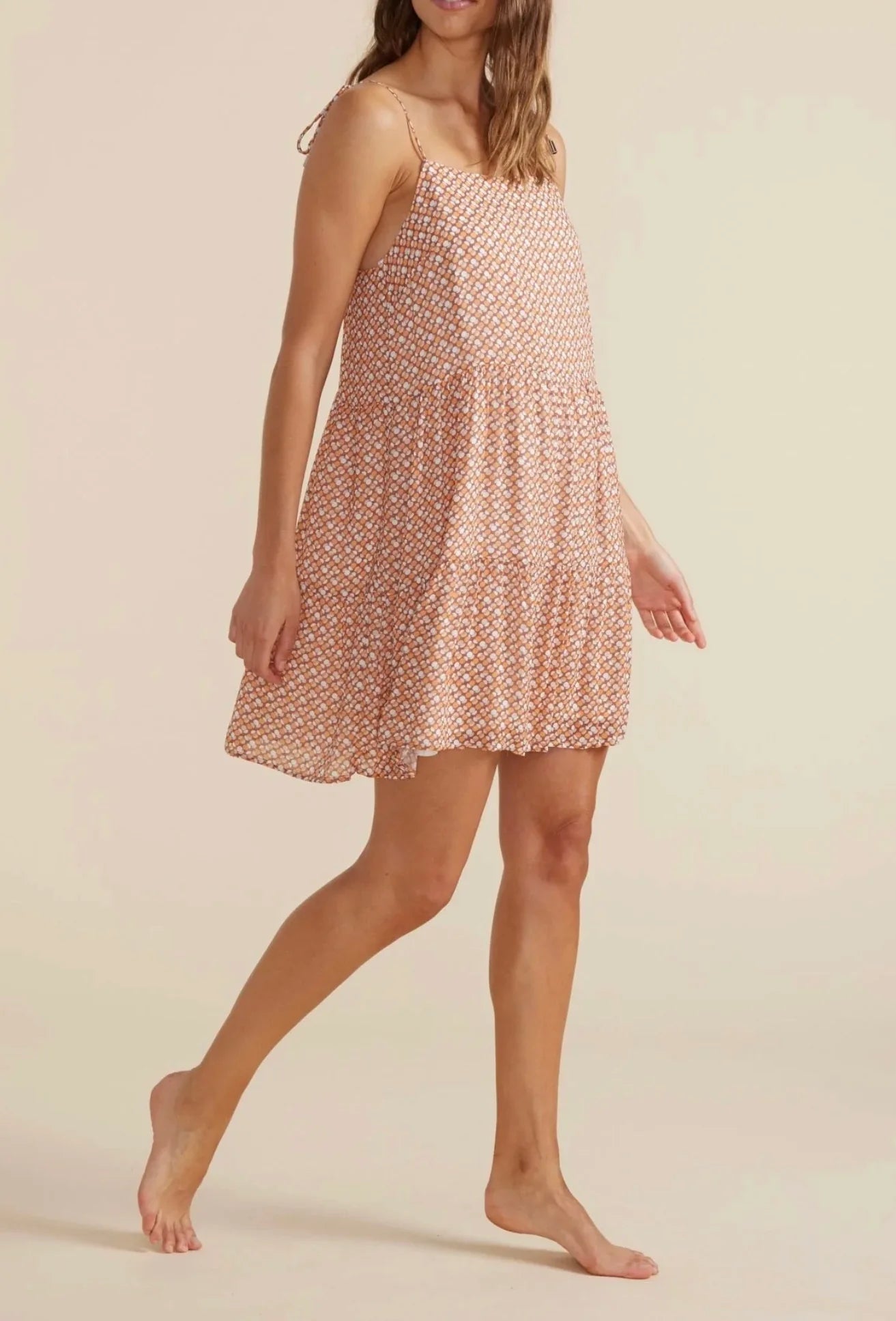 Vita Tiered Mini Dress