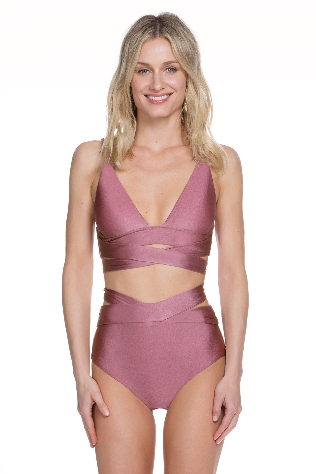 Ballerina Wrap Bra Top, Becca - Iridescent Swimwear Boutique | Toronto, Canada