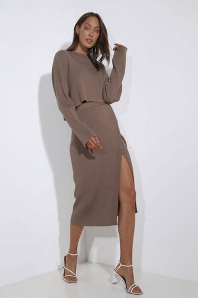 Cece Knit Skirt - Iridescent Swimwear Boutique