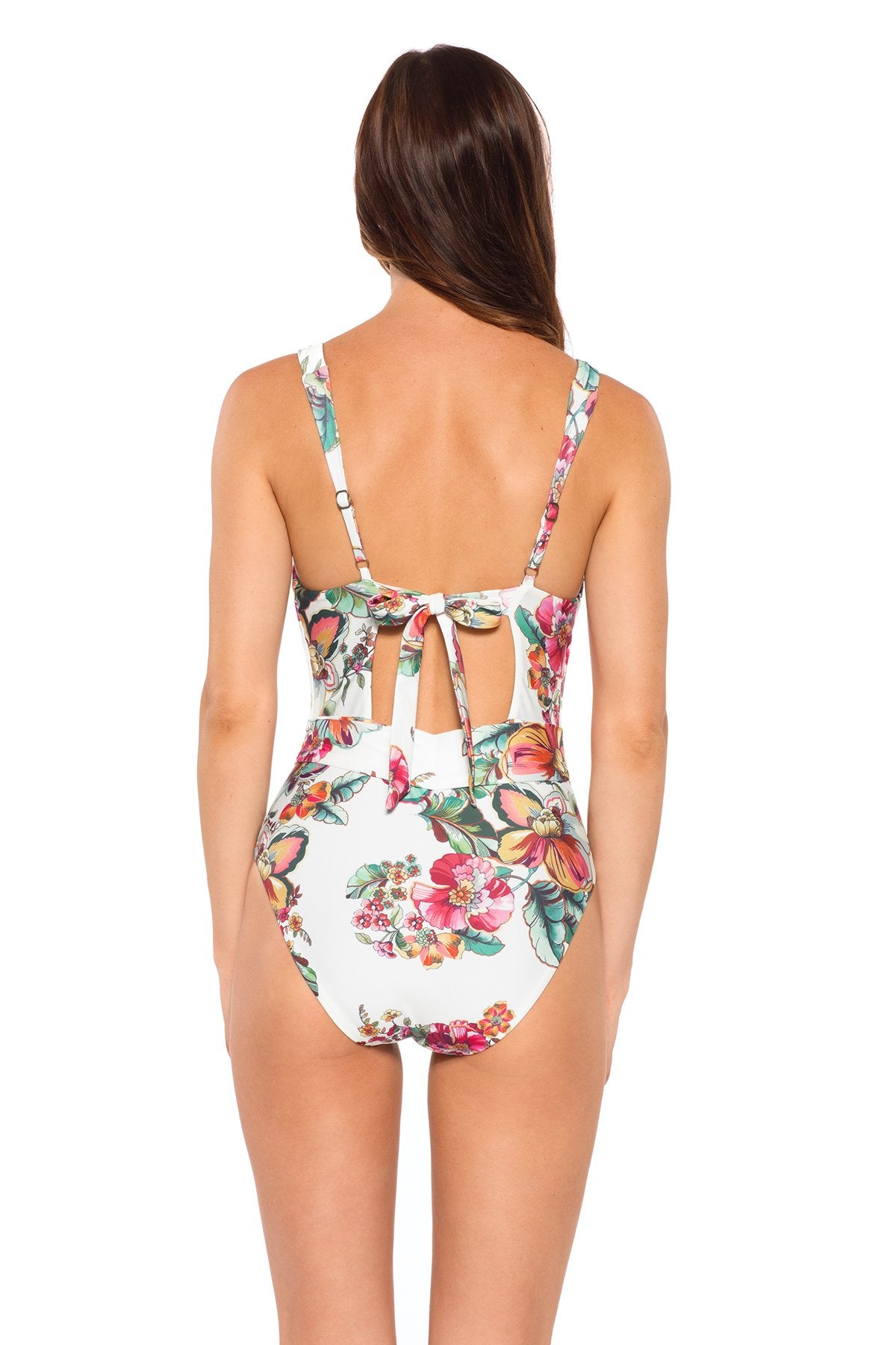 Emma Belted One Piece Swimsuit - Iridescent Swimwear Boutique