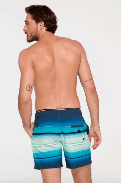 Blue Stripe Sport Boardshort