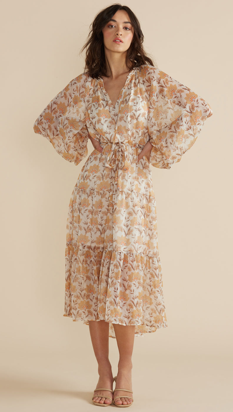 Moyne Floral Midi Dress