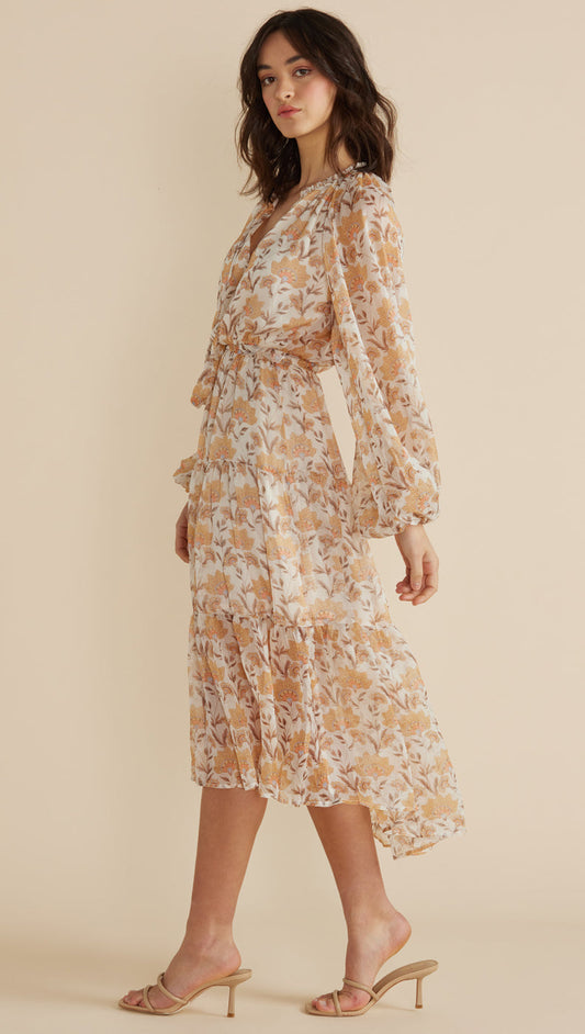 Moyne Floral Midi Dress