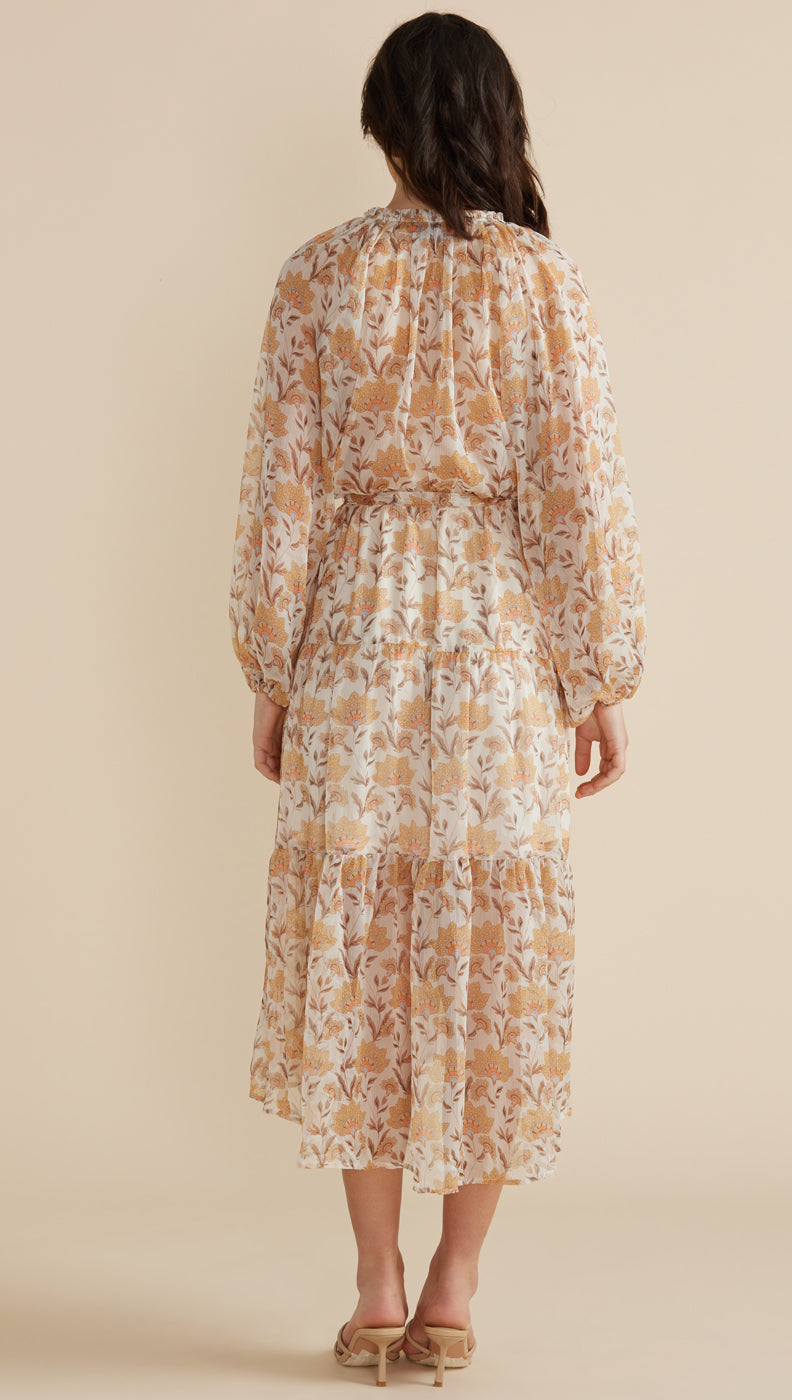 Moyne Floral Midi Dress