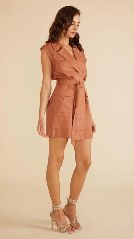 Dylan Belted Mini Dress