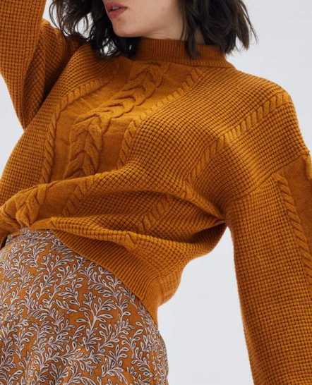 Hadiya Cable Sweater