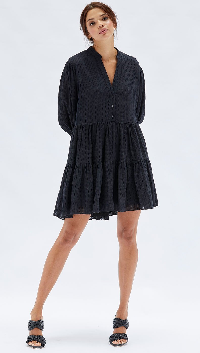 Shadi Textured Mini Dress