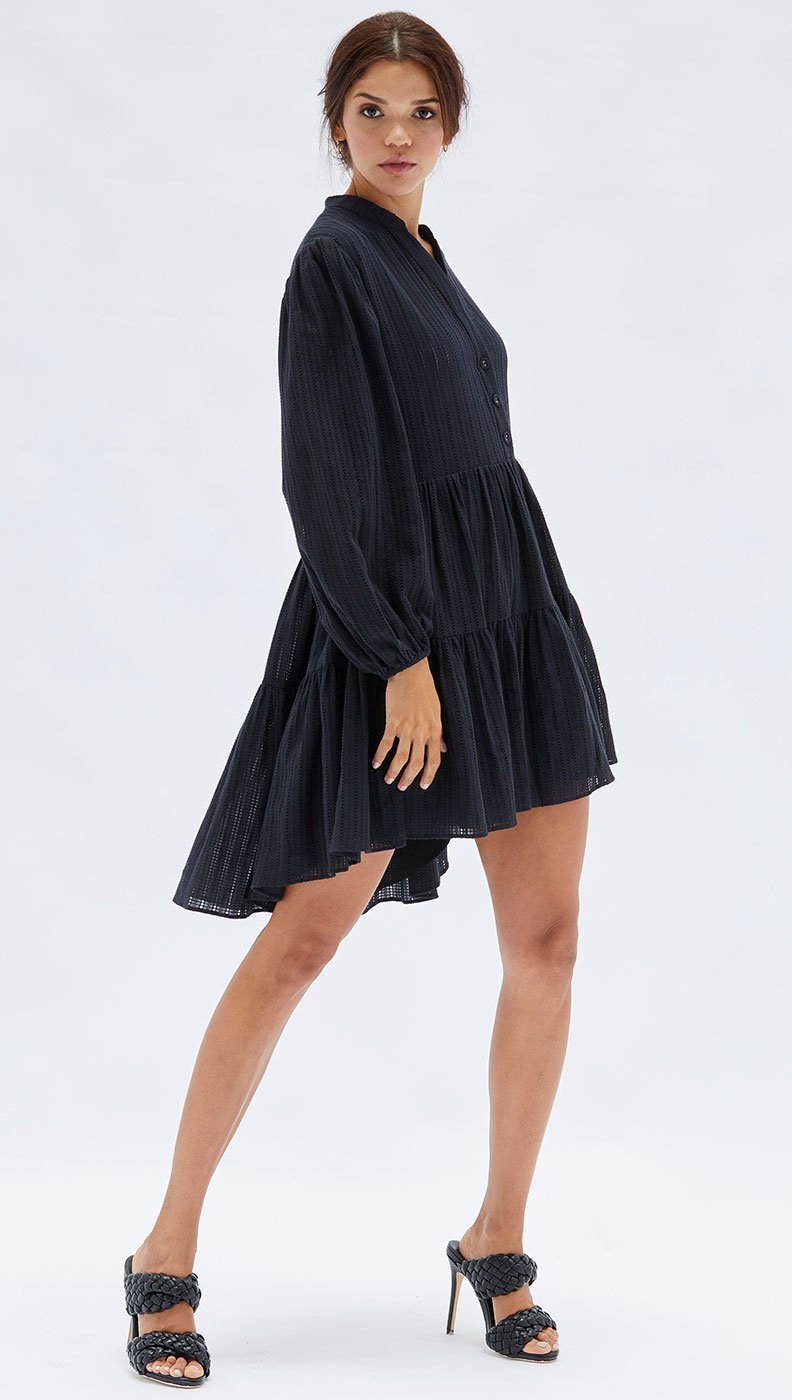 Shadi Textured Mini Dress