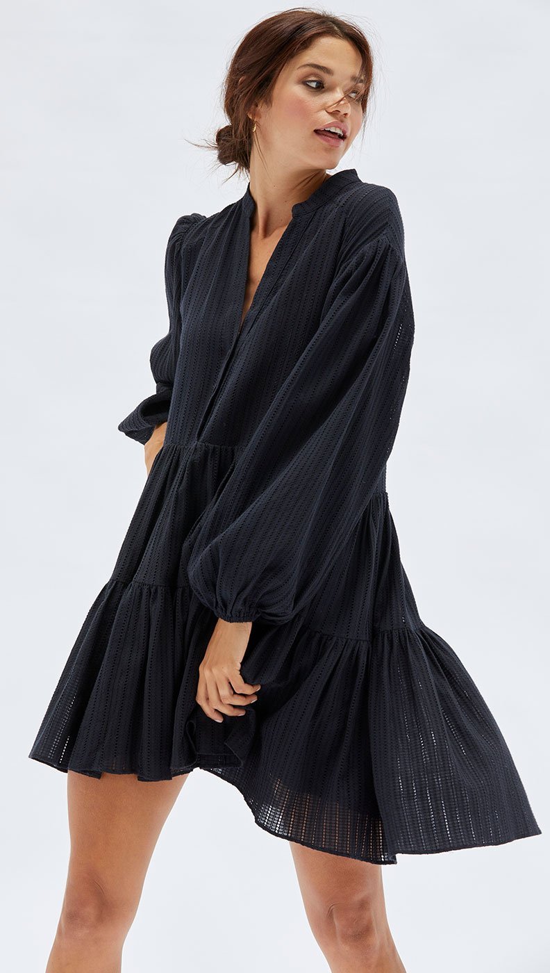 Shadi Textured Mini Dress