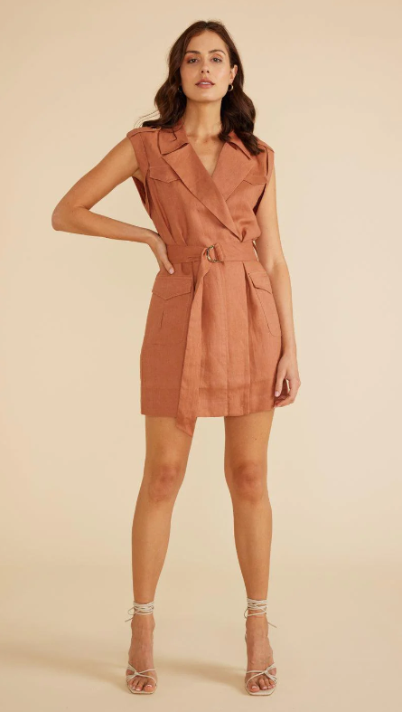 Dylan Belted Mini Dress