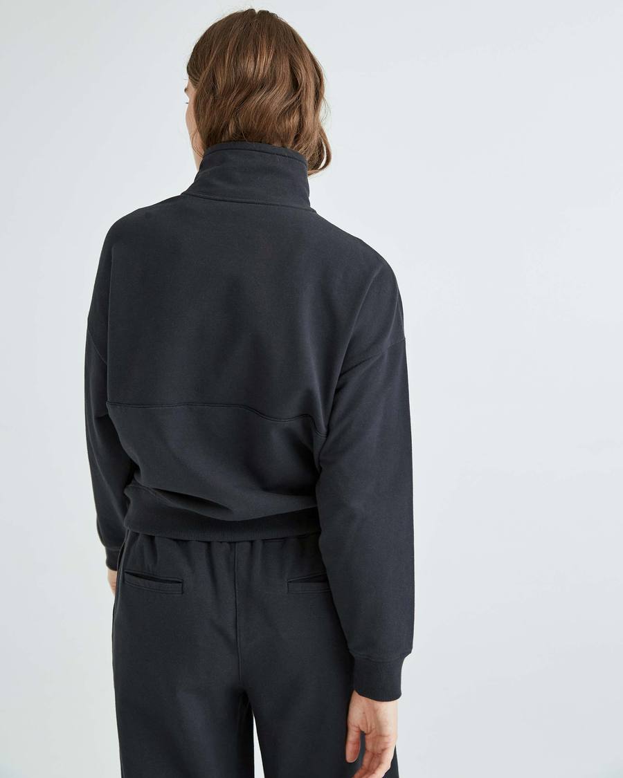 Terry Half Zip Pullover