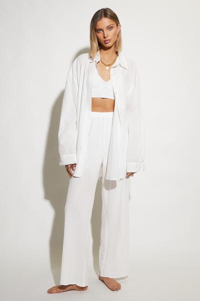 Heather Cotton Shirt