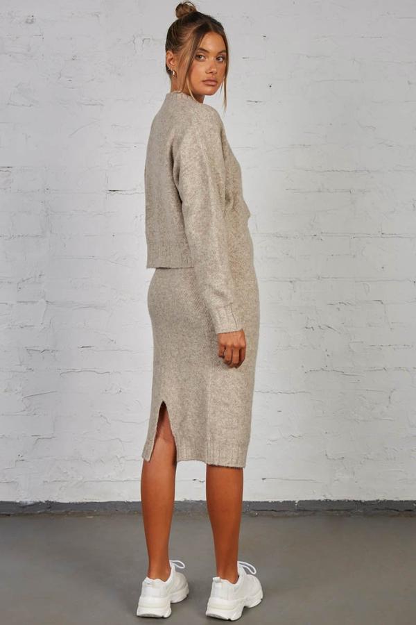 Late Lunch Knit Skirt