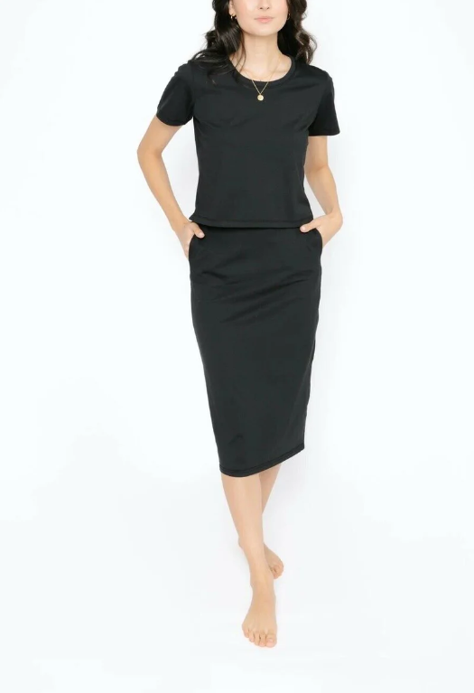 Street to Chic Midi Skirt