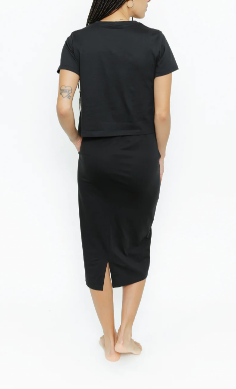 Street to Chic Midi Skirt