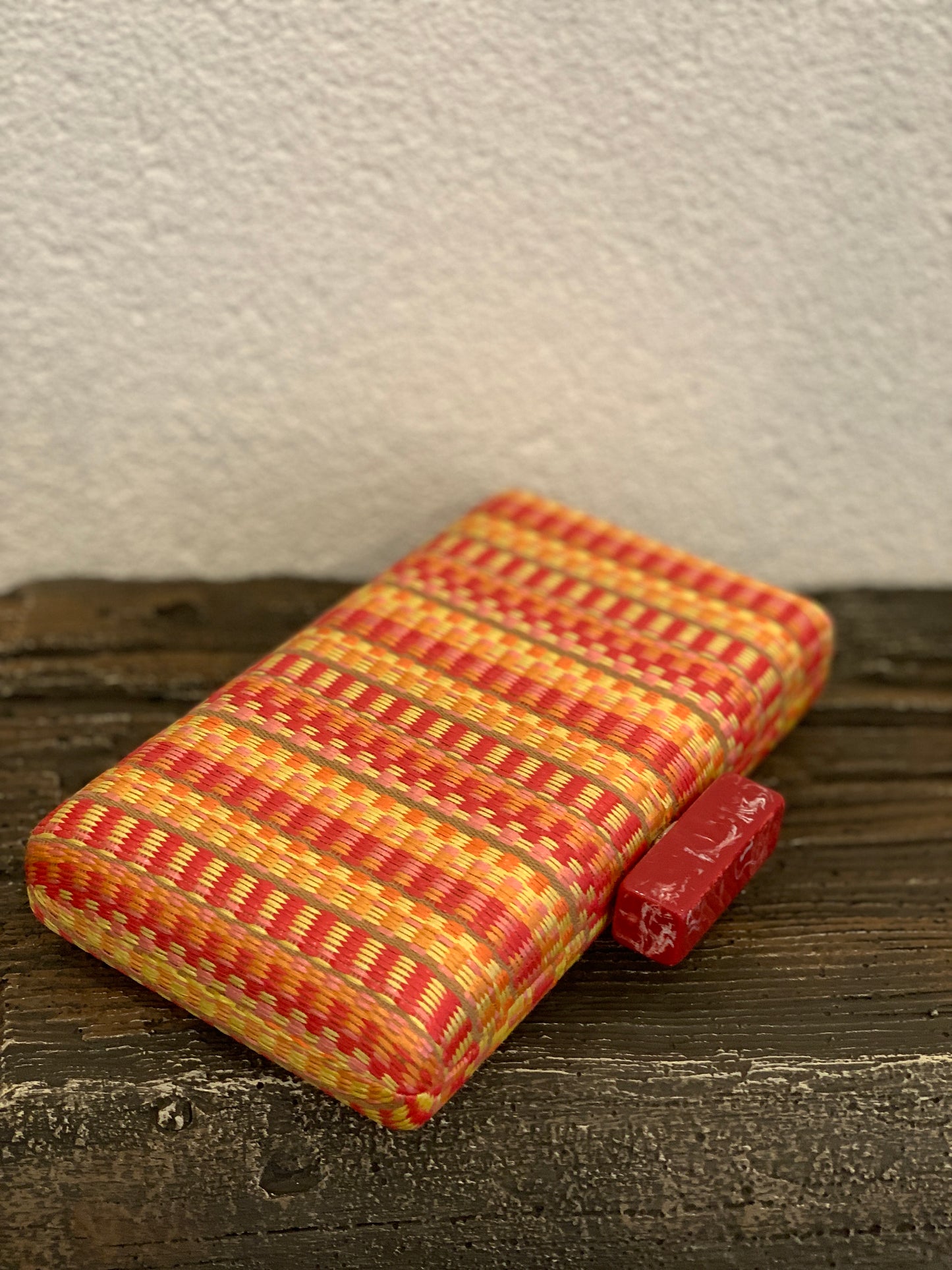 Starburst Straw Clutch