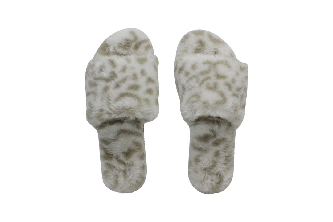 Snow Leopard Slumber Slippers