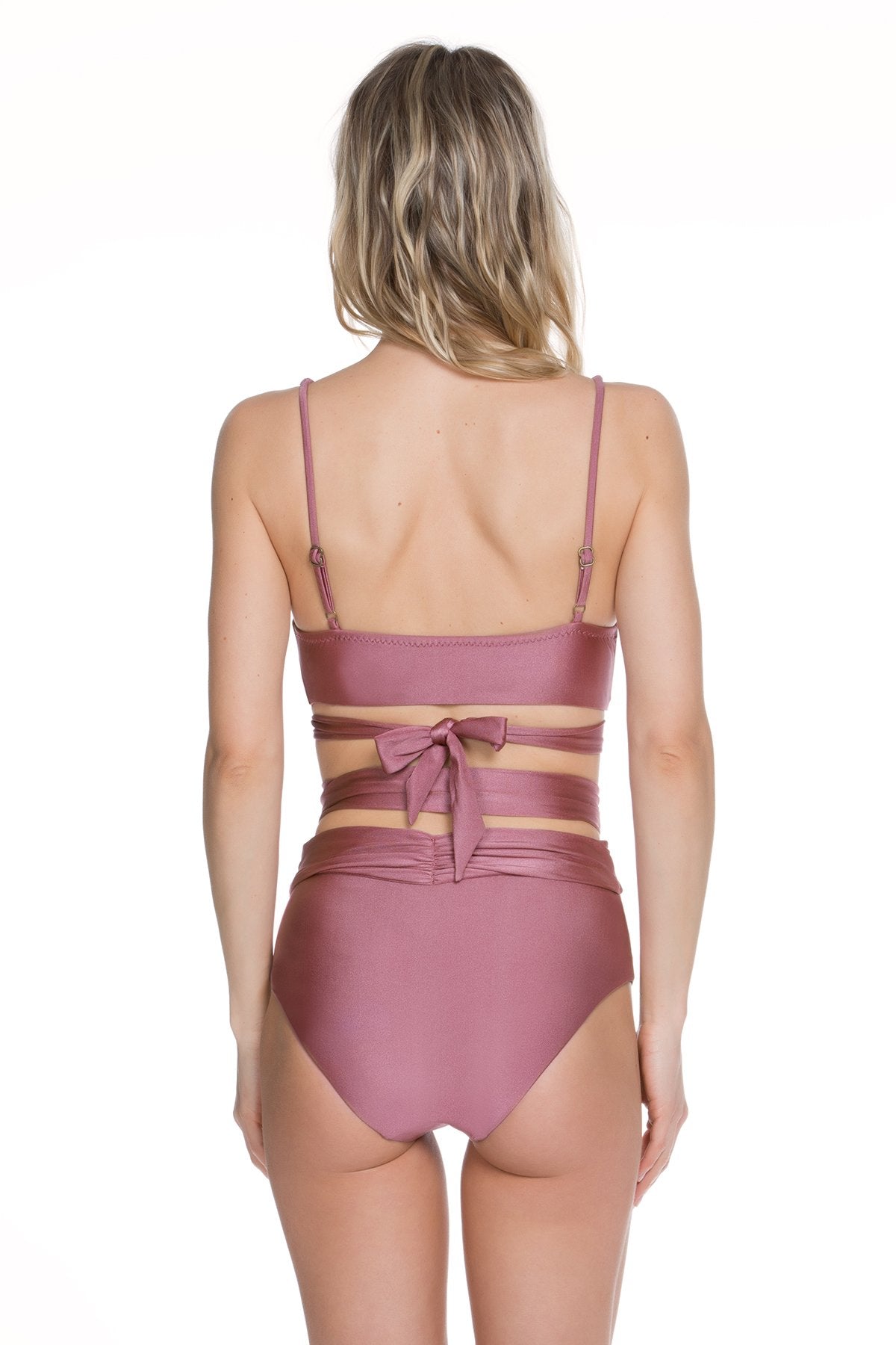 Ballerina Wrap Bra Top – Iridescent Swimwear Boutique