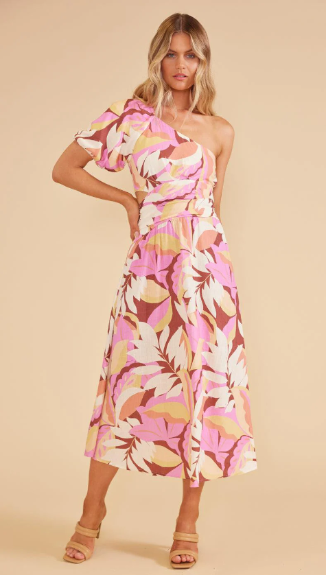 Kali One Shoulder Dress