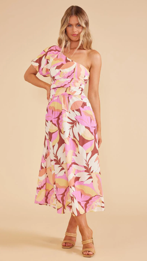 Kali One Shoulder Dress