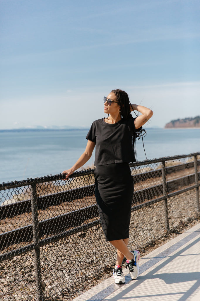 Street to Chic Midi Skirt